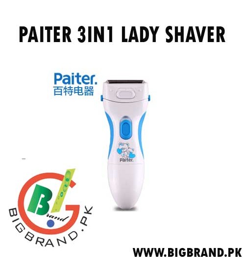 Paiter Electric Hair Waterproof Wet and Dry 3in1 Lady Shaver